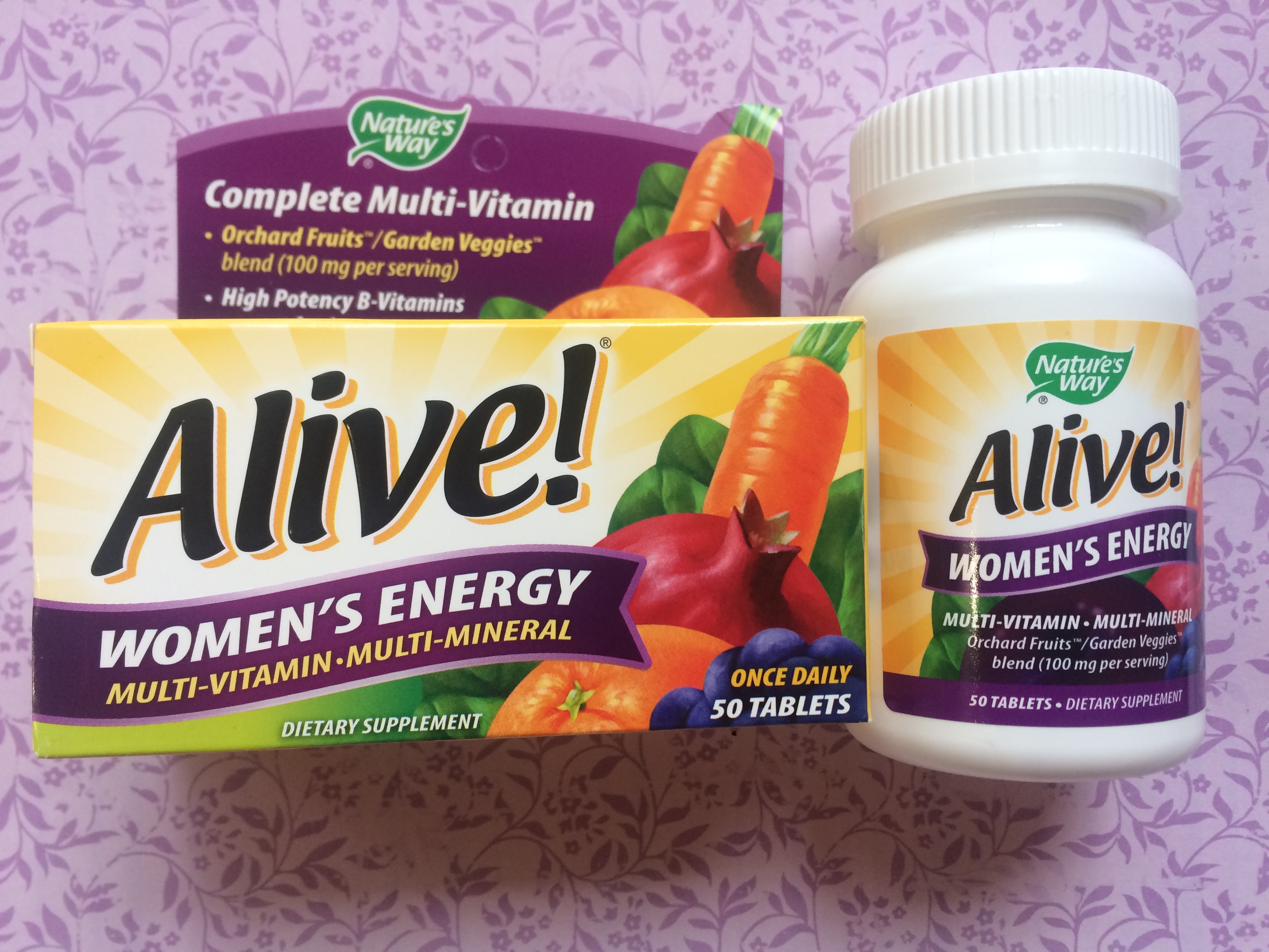 Мультивитамины для женщин — Nature’s Way Alive, Женская Энергия