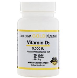 california gold nutrition vitamin d3 5000