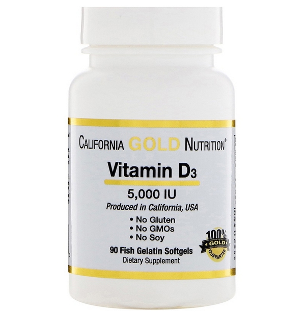 California Gold Nutrition, Витамин D3 review